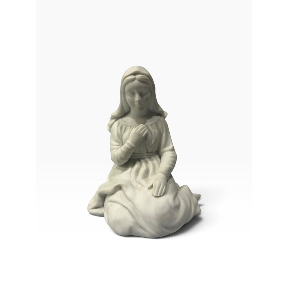 Vintage 1981 Avon Nativity Collectibles Mary Bisque Porcelain Figurine 4.5" Rare